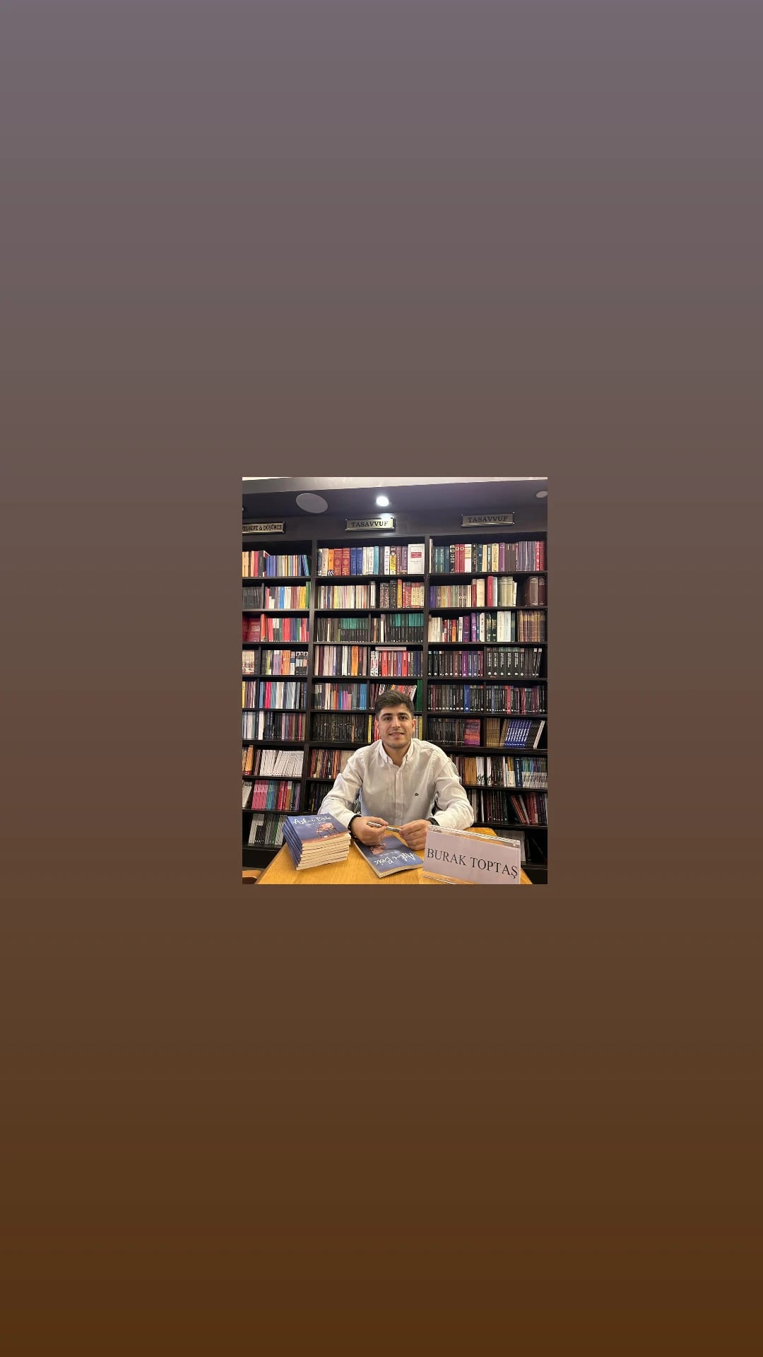 Yazar Burak Toptaş İle Söyleşiler…