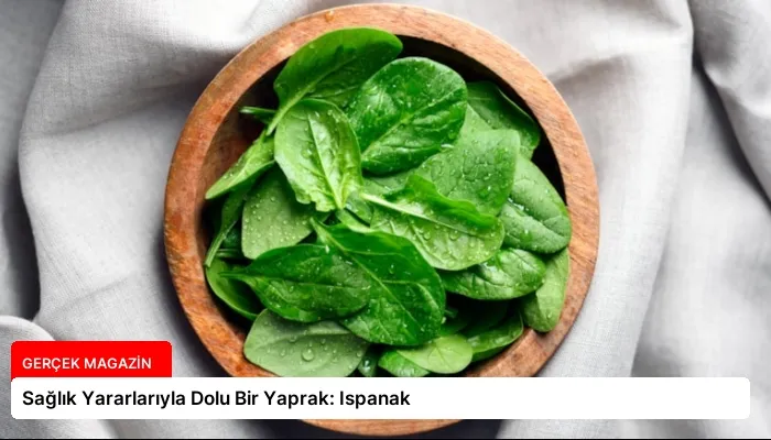 Sağlık Yararlarıyla Dolu Bir Yaprak: Ispanak