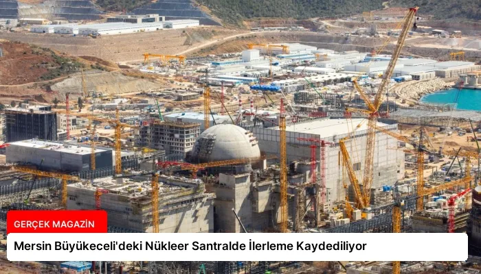 Mersin Büyükeceli’deki Nükleer Santralde İlerleme Kaydediliyor