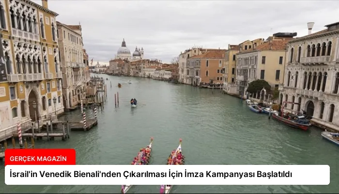 İsrail’in Venedik Bienali’nden Çıkarılması İçin İmza Kampanyası Başlatıldı
