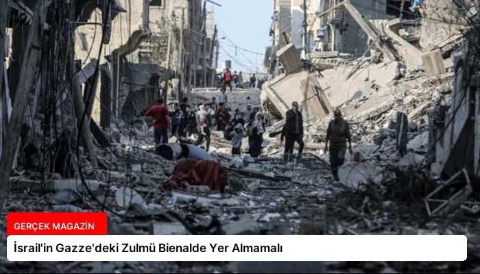 İsrail’in Gazze’deki Zulmü Bienalde Yer Almamalı