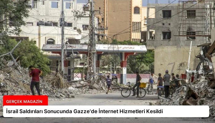 İsrail Saldırıları Sonucunda Gazze’de İnternet Hizmetleri Kesildi