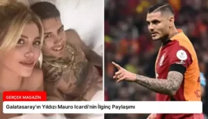 Galatasaray’ın Yıldızı Mauro Icardi’nin İlginç Paylaşımı