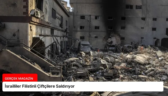 İsrailliler Filistinli Çiftçilere Saldırıyor