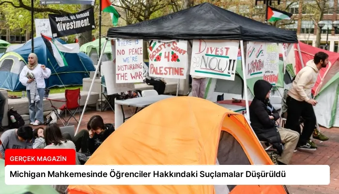Michigan Mahkemesinde Öğrenciler Hakkındaki Suçlamalar Düşürüldü