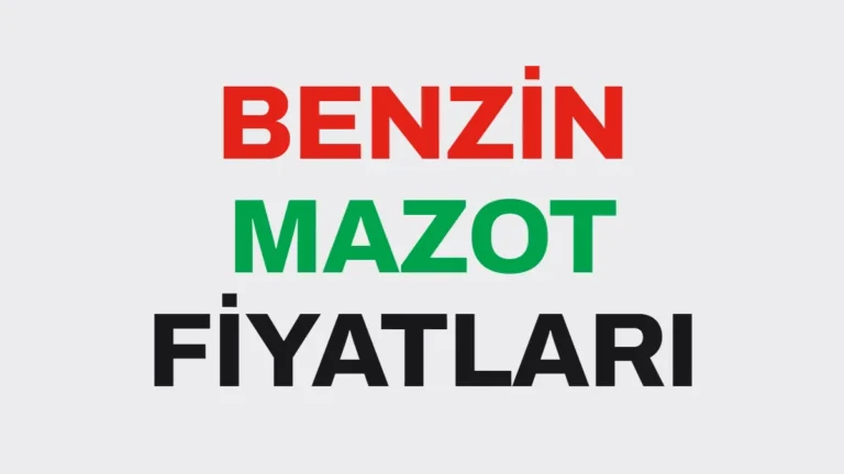 İstanbul, Ankara ve İzmir Benzin ve Mazot Fiyatları (1 Kasım 2026)
